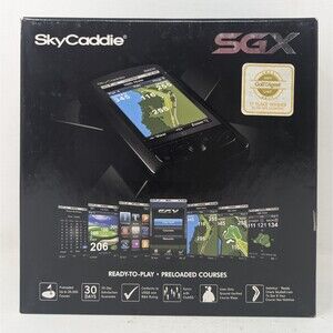 SkyCaddie SGX Golf GPS (2011 Version) Rangefinder New In Box No Longer Supported